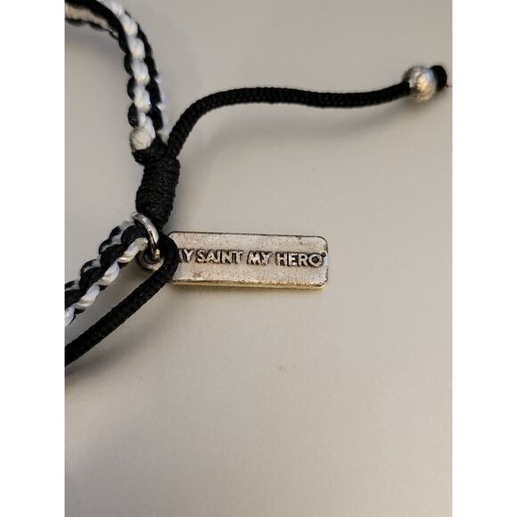 Gratitude Blessing Bracelet My Saint my Hero - Picture 2 of 5